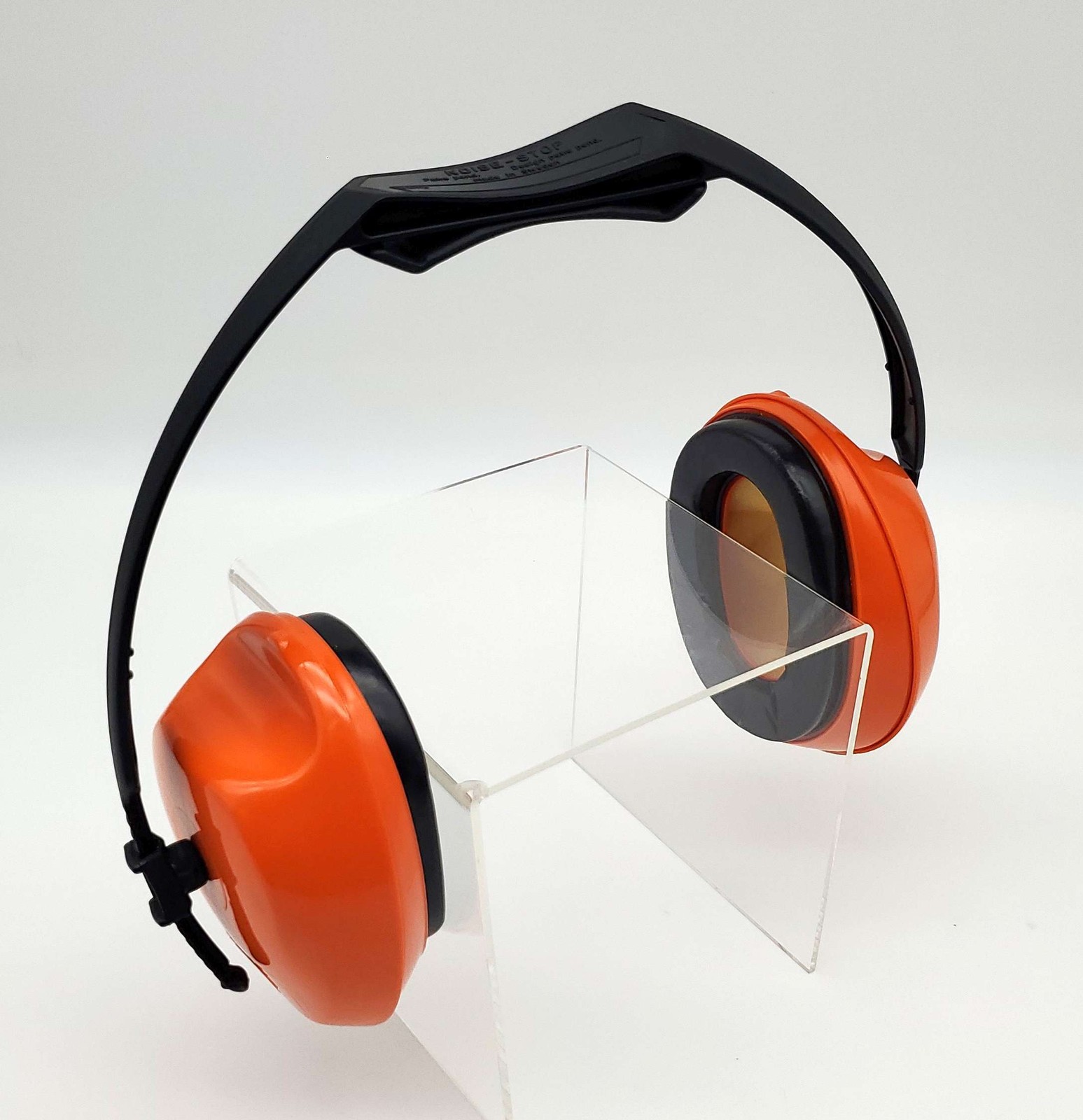 Elvex Earmuffs Over The Ear 23 dB Noise Reduction Orange & Black HB-2000 NOS
