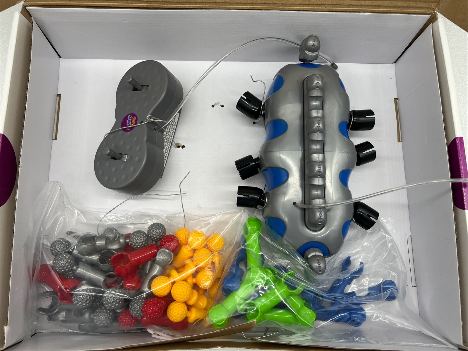 ZOOB MOVER Motorized Remote Control 40 piece 3D Creative Building Tested!