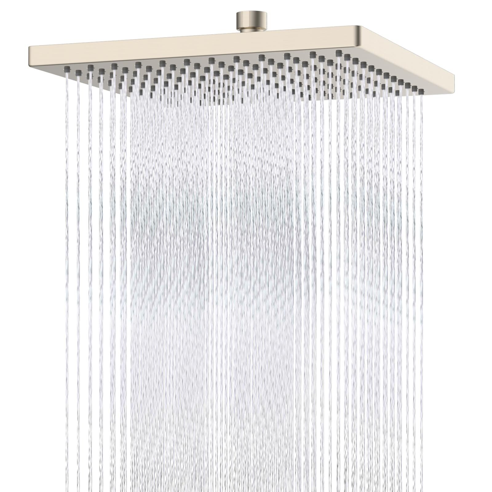 Thickness Metal Rain Shower Head,12 Inch High Pressure Square Large Shower Heads