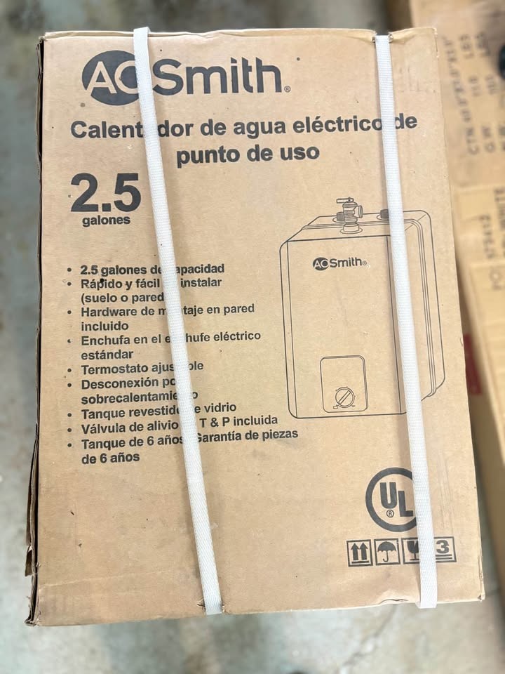 a.o. smith signature 2.5-gallon 1440-watt 1 element point electric water Heaters