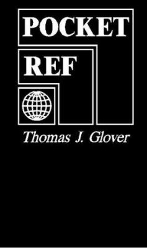 Pocket Ref Paperback Thomas J. Glover