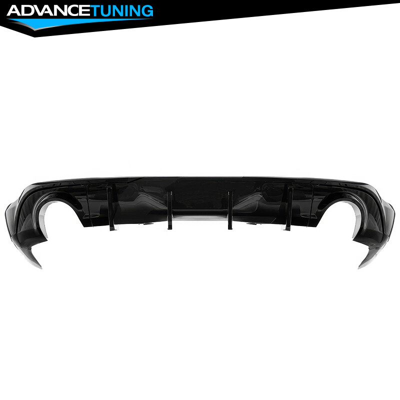 Fits 11-24 Dodge Durango Rear Bumper Lip Diffuser Gloss Black V2 Splitter Guard