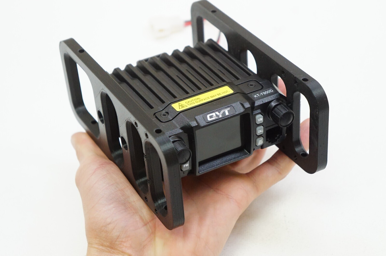 Protector Side Rail Stands Cage Handles for QYT KT-7900D Mobile Radio