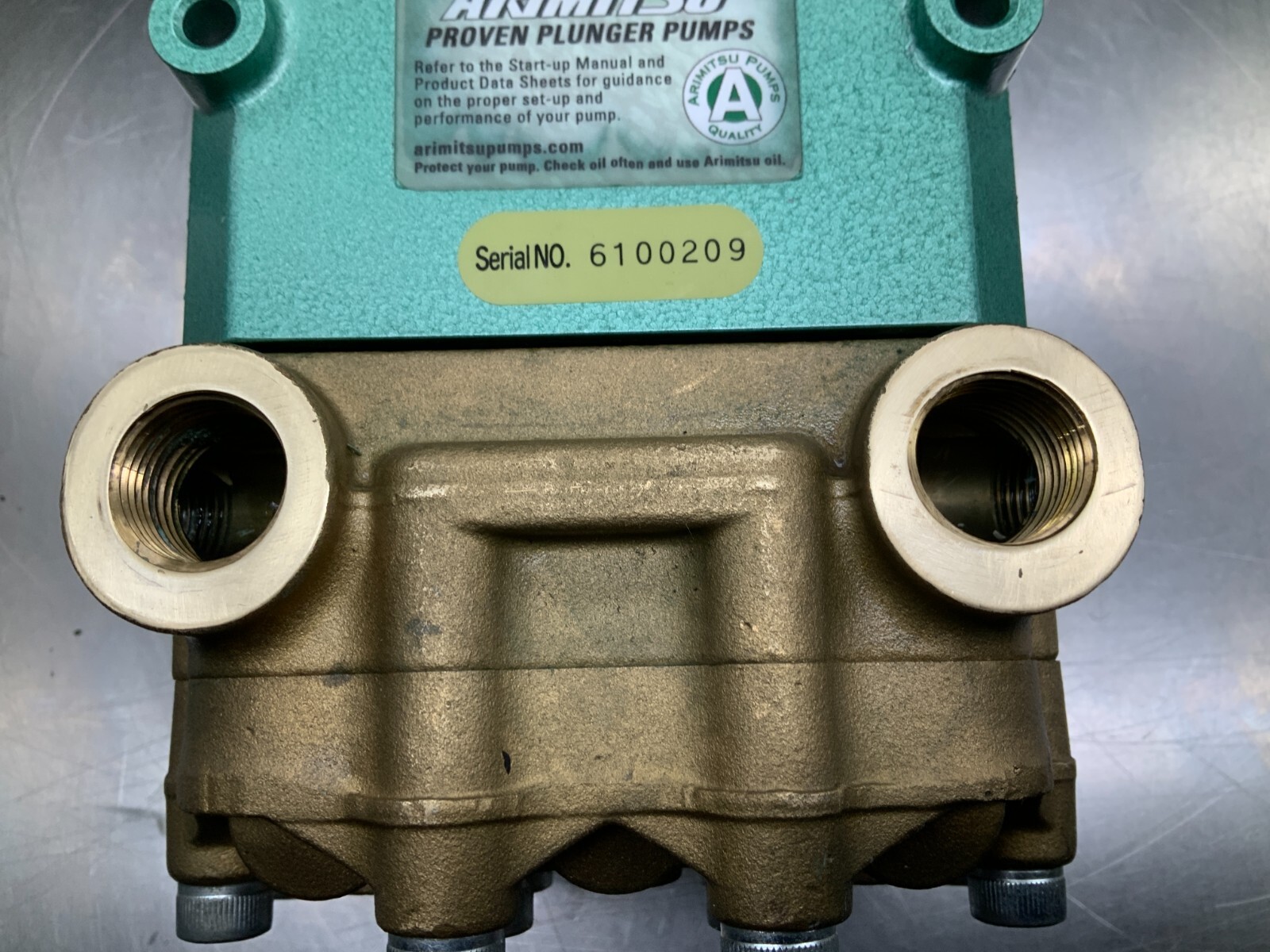 Arimitsu Pumps 5103 Plunger Pump