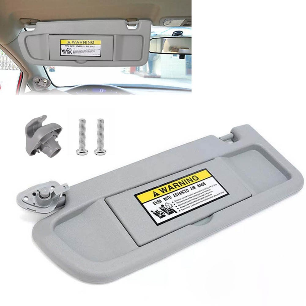 Sun Visor Left Driver Side for Honda Civic 2006-2011 Light Gray 83280-SNA-A01ZC