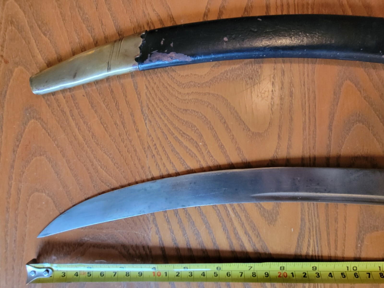 Antique Lion's Head Dagger Knife with Original Sheath, Circa 1840