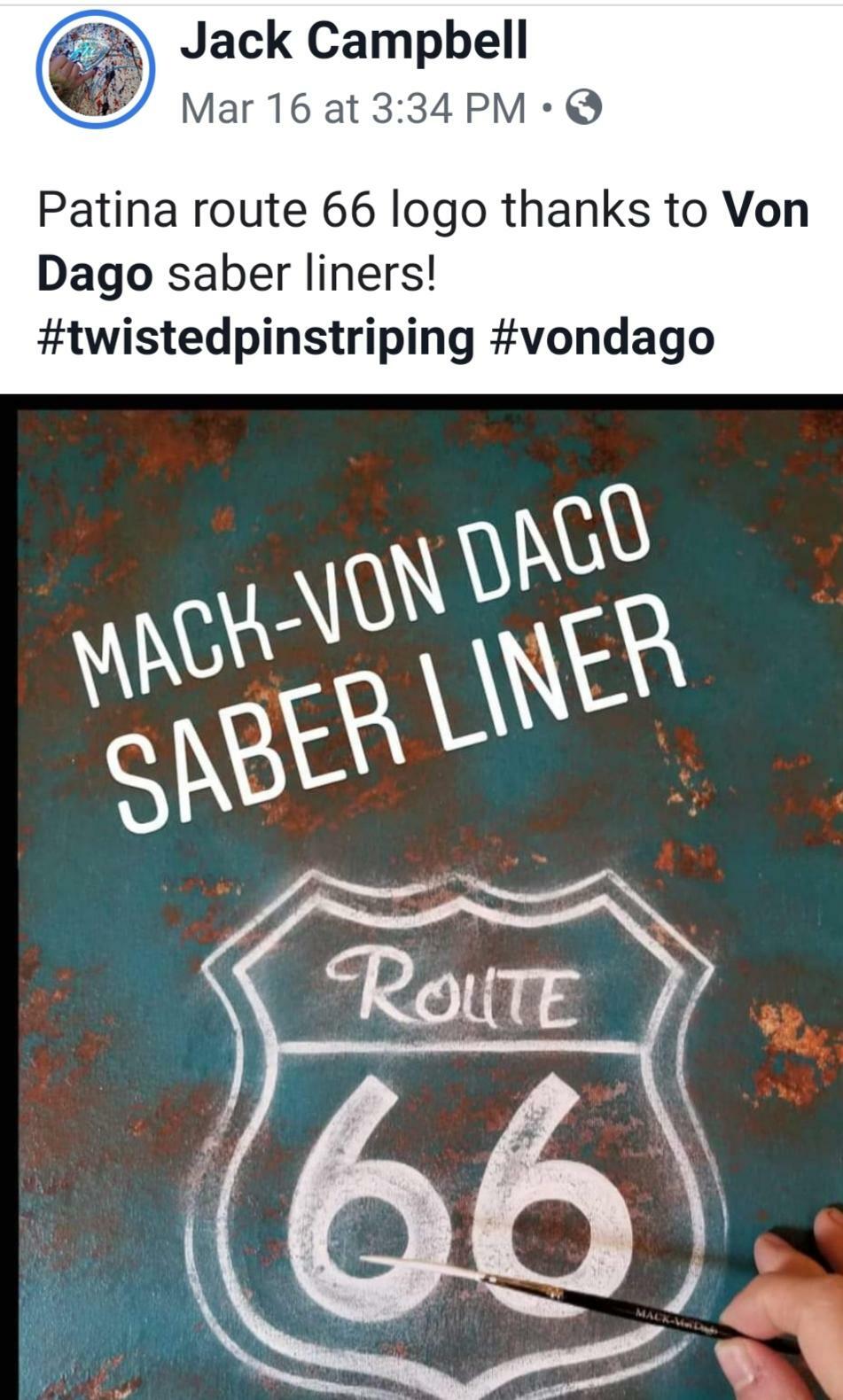 Premium PROFESSIONAL # 4 Outlining & Lettering Quill PRO SERIES Multi Use Brush