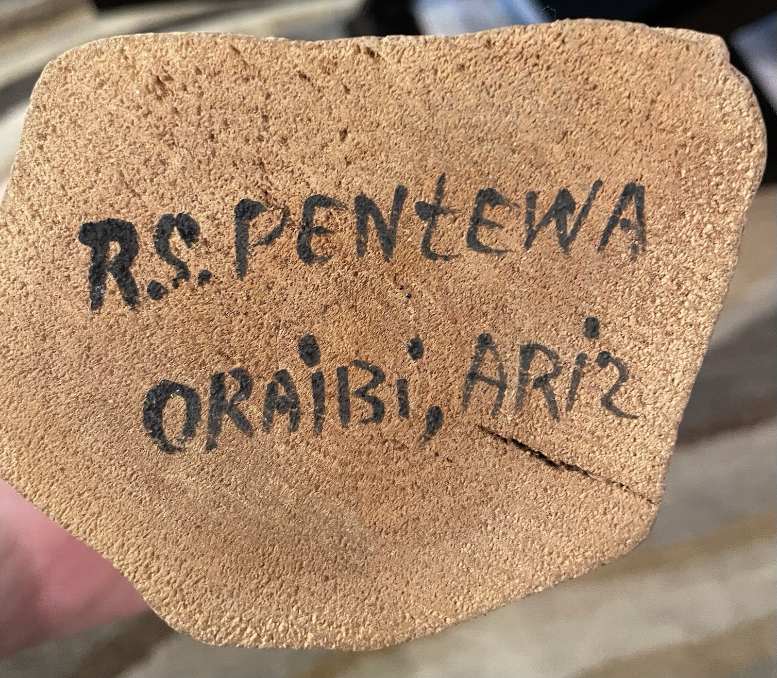 Vintage R.S. Pentewa Kachina Doll Pair, Hopi, Signed