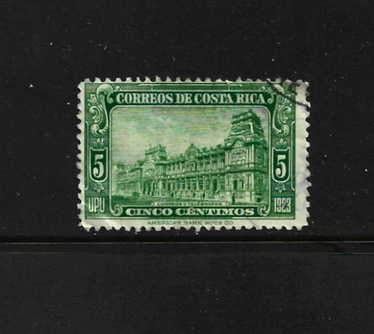 Costa Rica Stamp Scott # 121- Used/LH-NG-1926