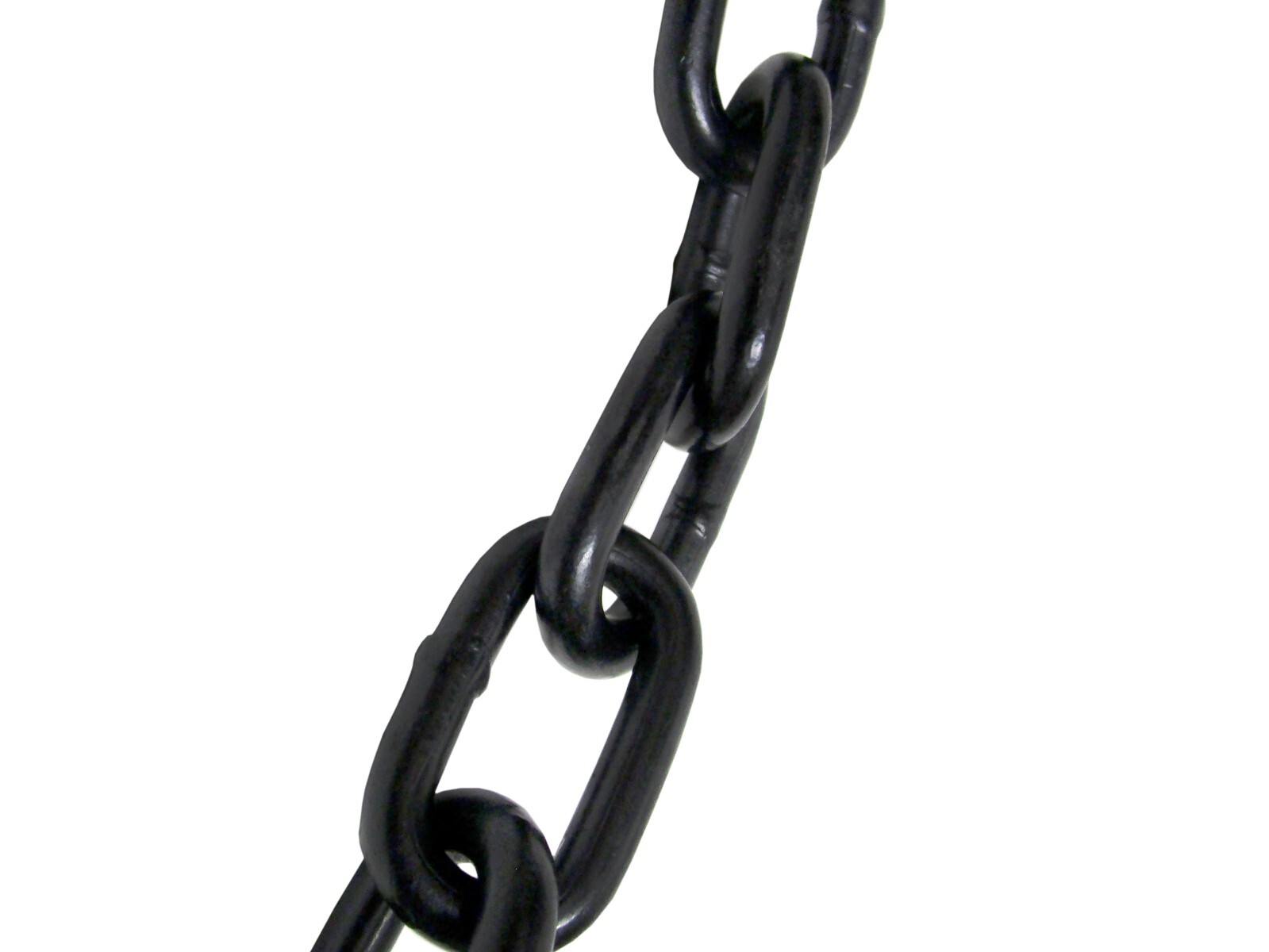 Black Powder Coated Chain 3/16" x 20' for Gate Safety Barrier Fence Swing Set