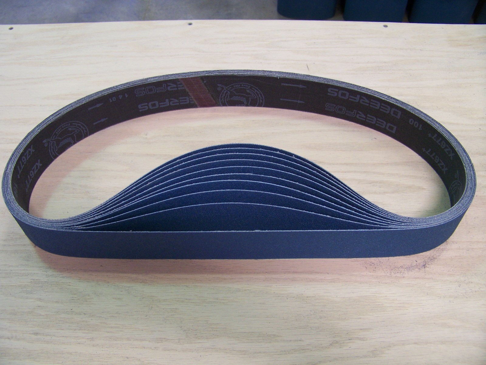 PREMIUM ZIRCONIA, X-WEIGHT SANDING BELTS 2" X 42", 10 - PACK, 80-GRIT