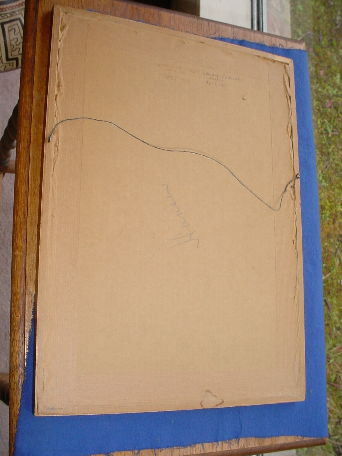 OLD TINTED PHOTOGRAPH LOVERS LANE SITKA ALASKA TOTEM POLES THE PHOTO SHOP