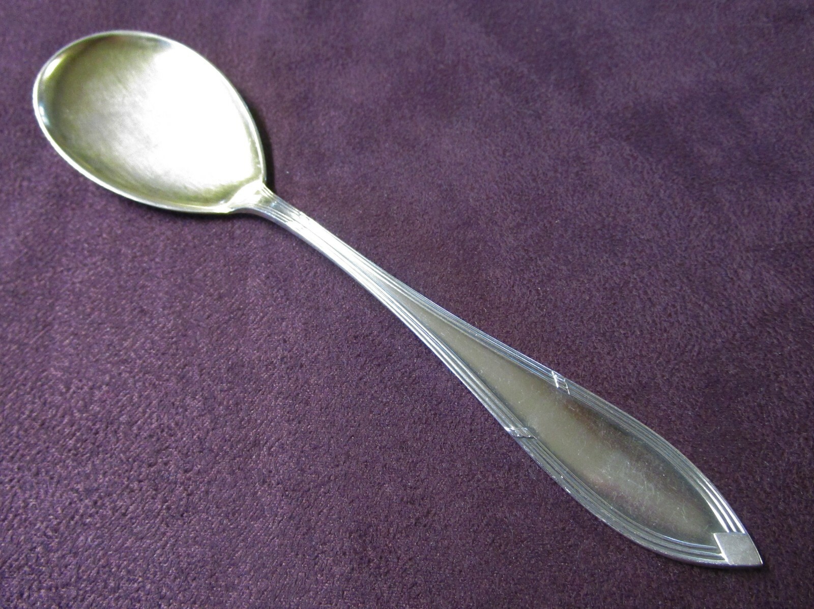 Antique German BSF Silverplate 13 Pc Ice Cream Set Art Deco Styling Gilded Bowls