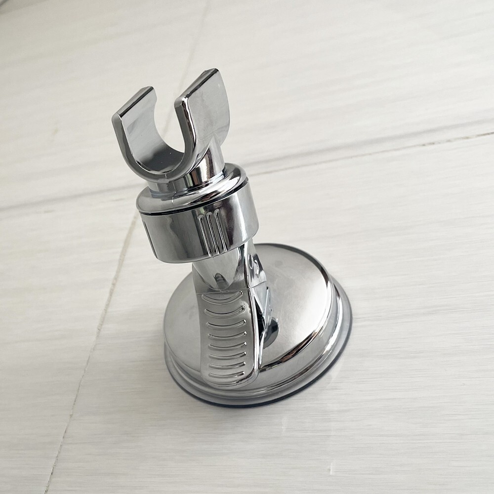 Adjustable Shower Head Holder Suction Cup Handheld Wall Mount Bathroom Bracket