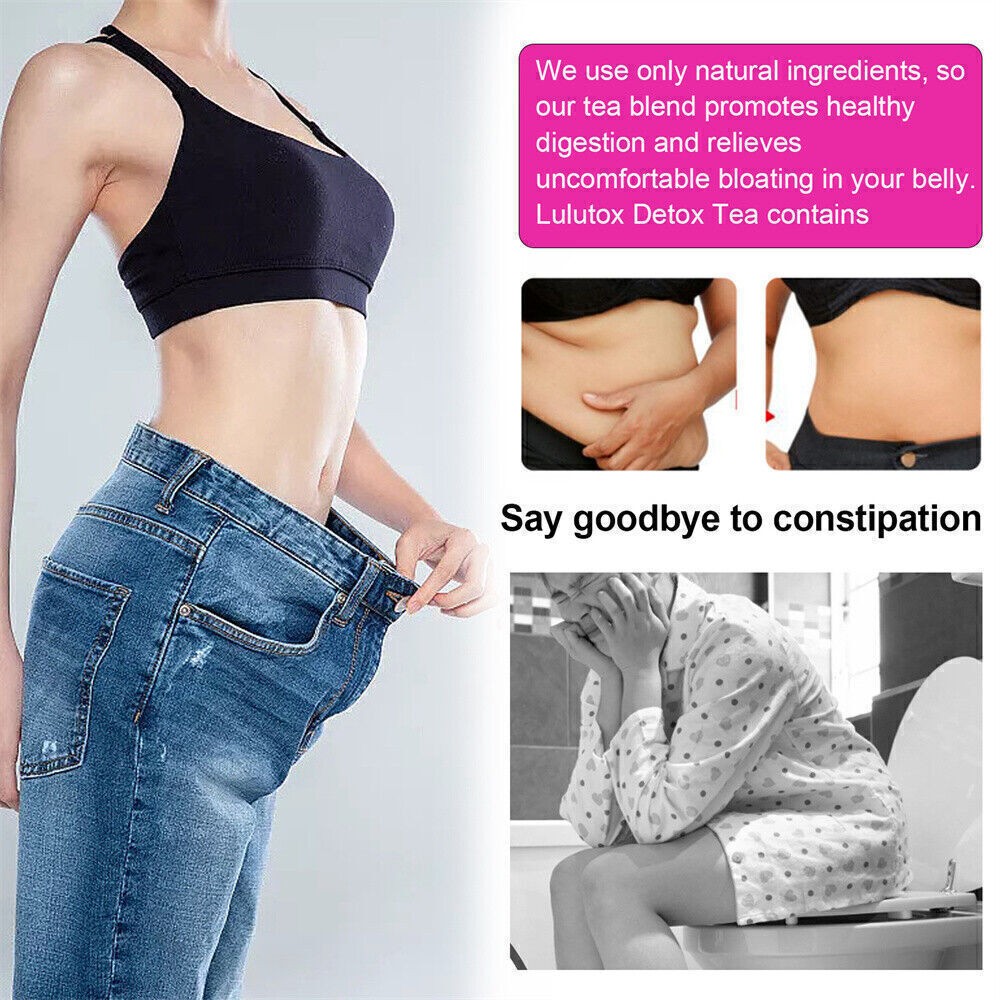 28/56/84PCS Detox Tea Weight Loss Tea Slimming Diet Teabags Burn Fat Slimming⭐