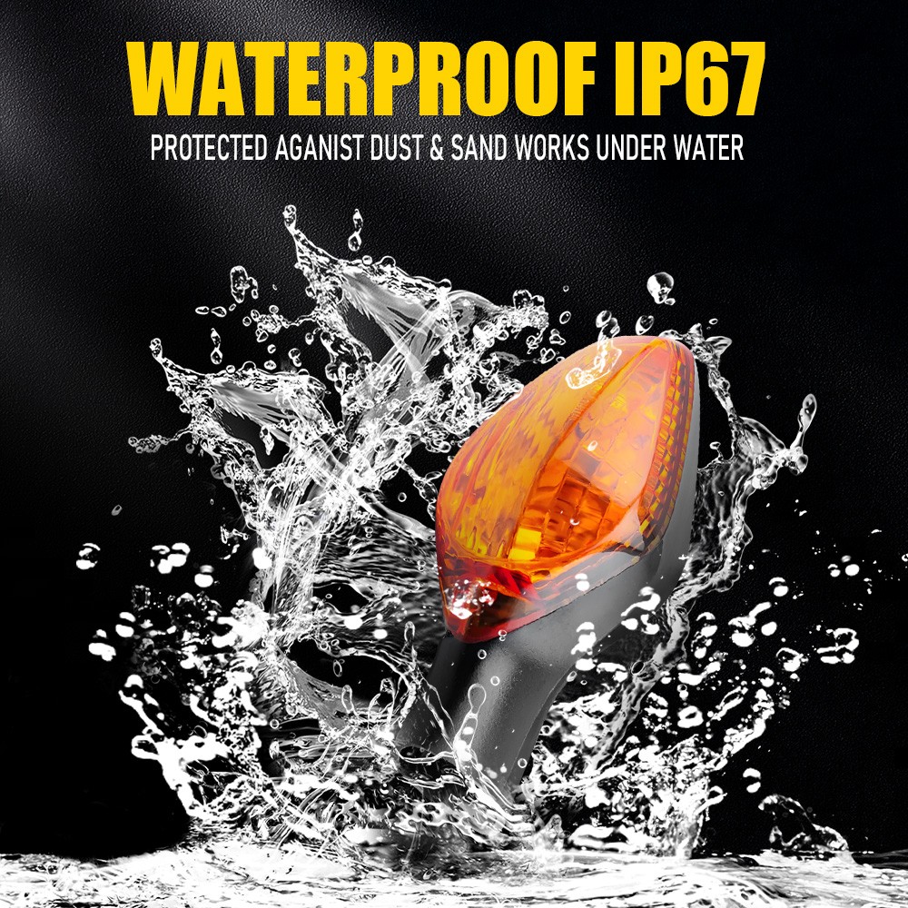 Front/Rear Turn Signal Indicators Lights For Honda CBR500R 13-18 Super Bright