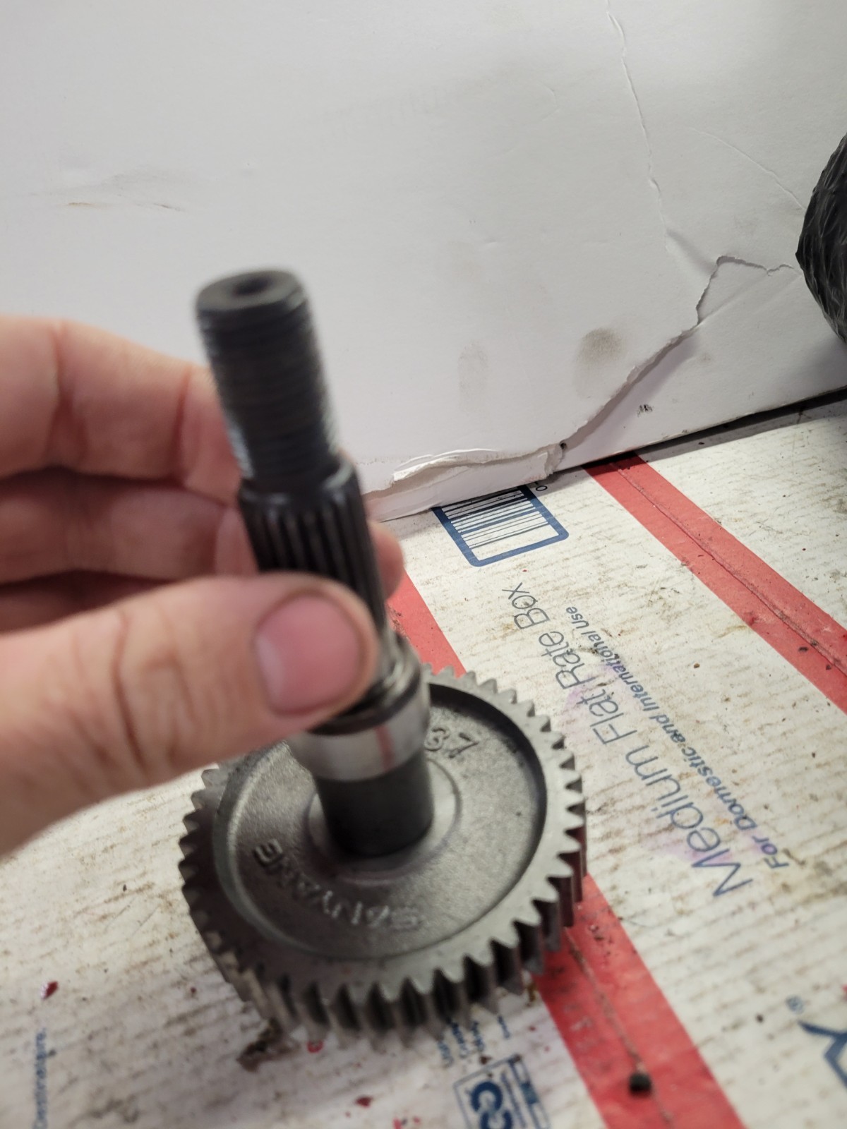 Honda Elite Dio Af16 Af18 Main Axle For Dual Bearing Transmisions Dio 1 Dio 2...