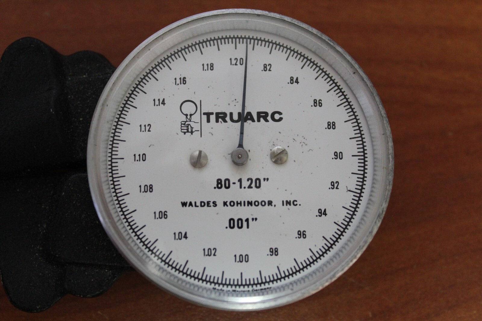 Vintage TRUARC .8-1.2” Internal Dial Caliper Waldes Kohinoor Made in Germany