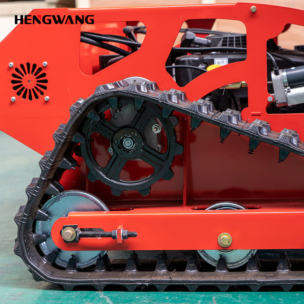 Cordless Petrol Remote Control Lawn Mower All Terrain Adjustable Mowing Height