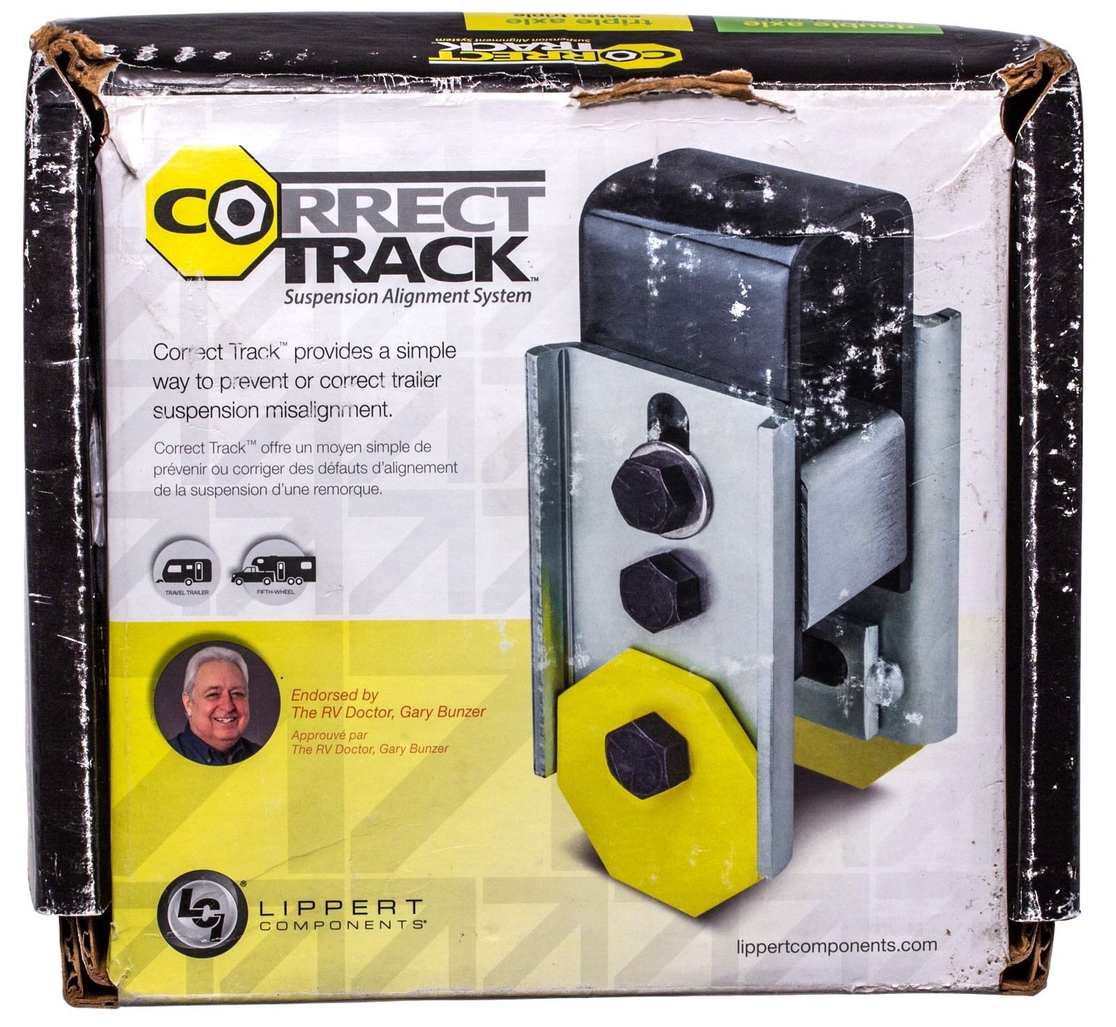 Correct Track 87220 Double Axle Alignment Kit Dual Tandem Trailer RV Camper