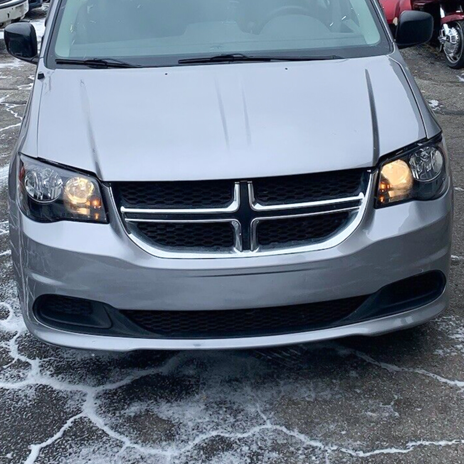 Headlights For 11-20 Dodge Grand Caravan 08-16 Chrysler Town&Country Black lamps