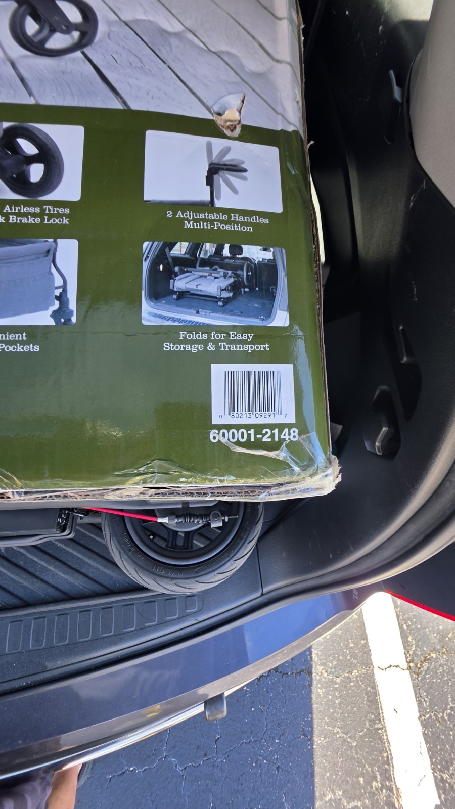 Jeep Wrangler Stroller Wagon with Included Car Seat Adapter by Delta Children