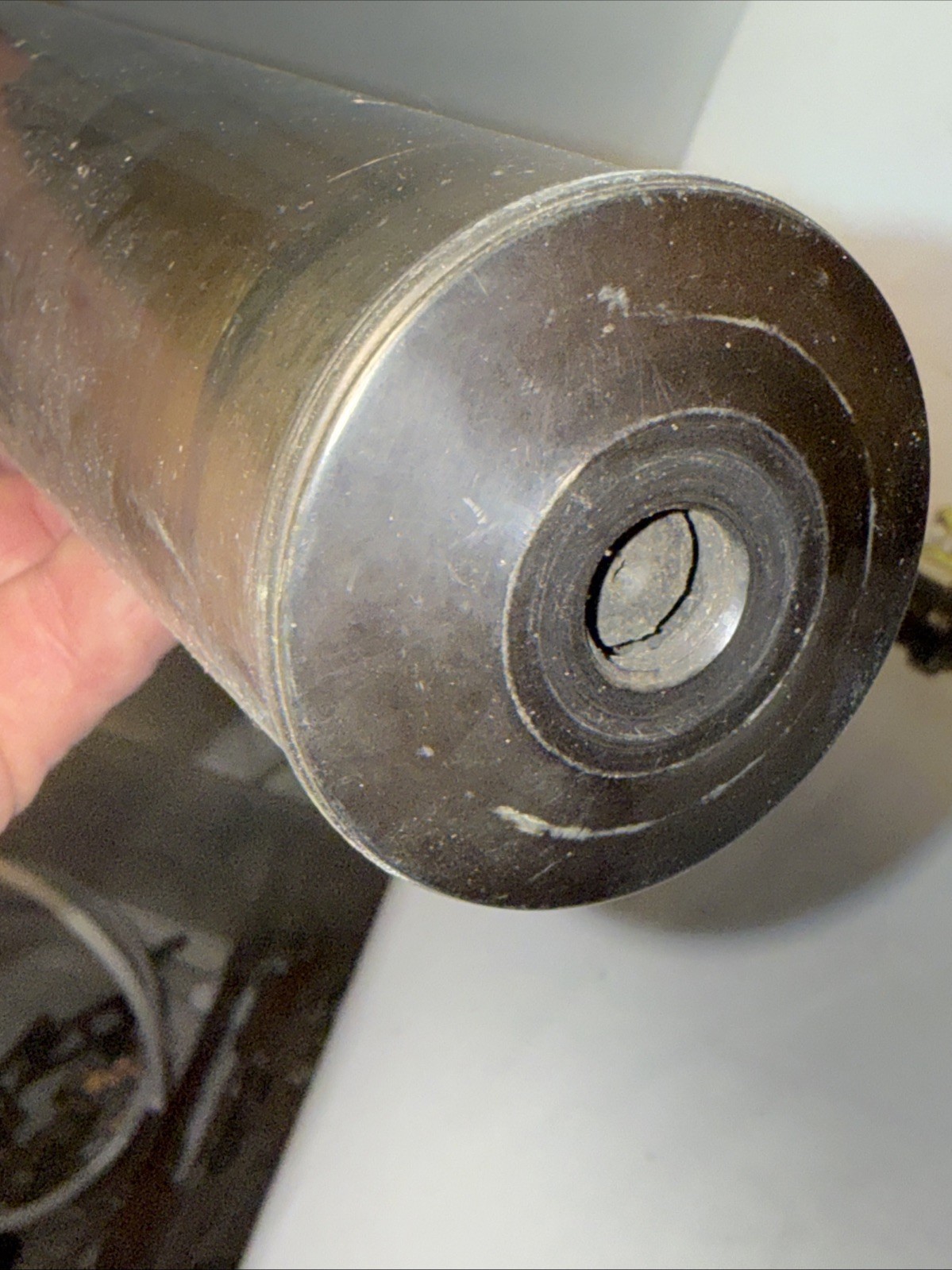 I R Comb Goodyear 1851 Dated Civil War Era Vintage Medical Gutta-Percha Enema?