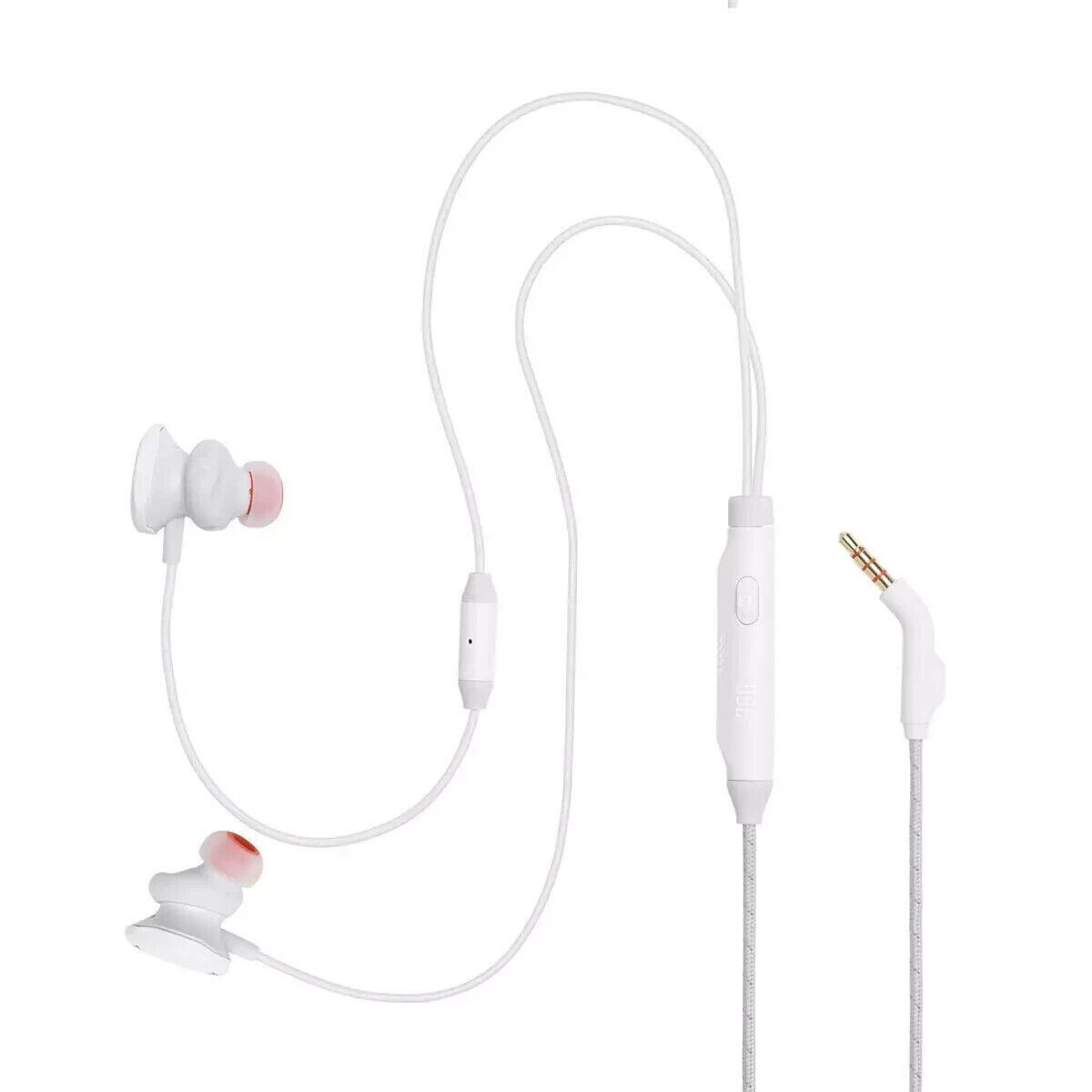 JBL Quantum 50 White Gaming Earphone/Headset/3.5mm Plug Earbuds High Performance
