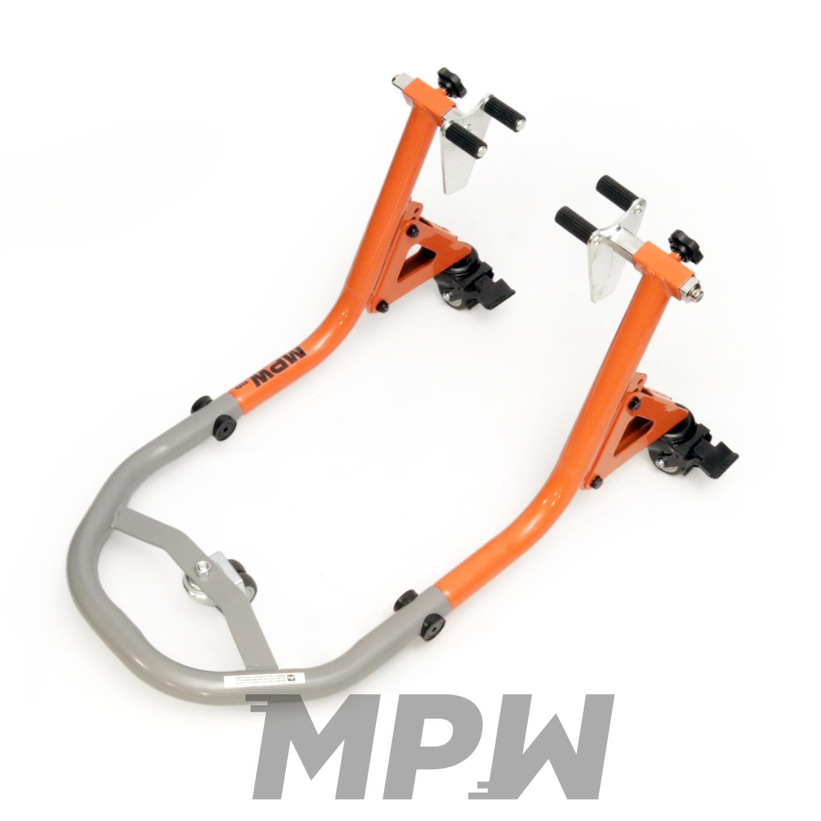 MPW Race Dept Motorcycle Mobile Dolly Front Paddock Stand K Type