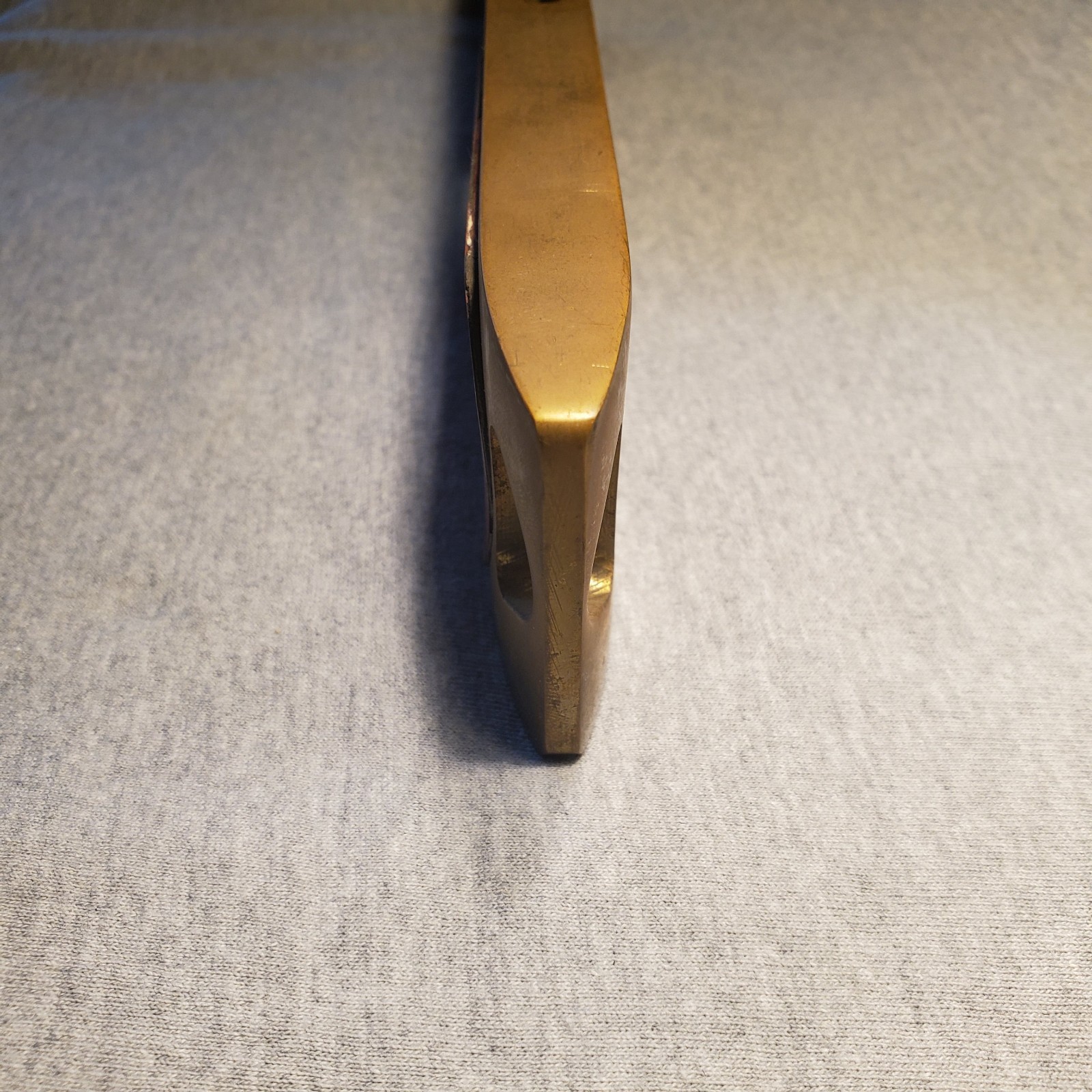 Sheffield MFG 9" Level And 4 In 1 Scewdriver Hardwood And Brass