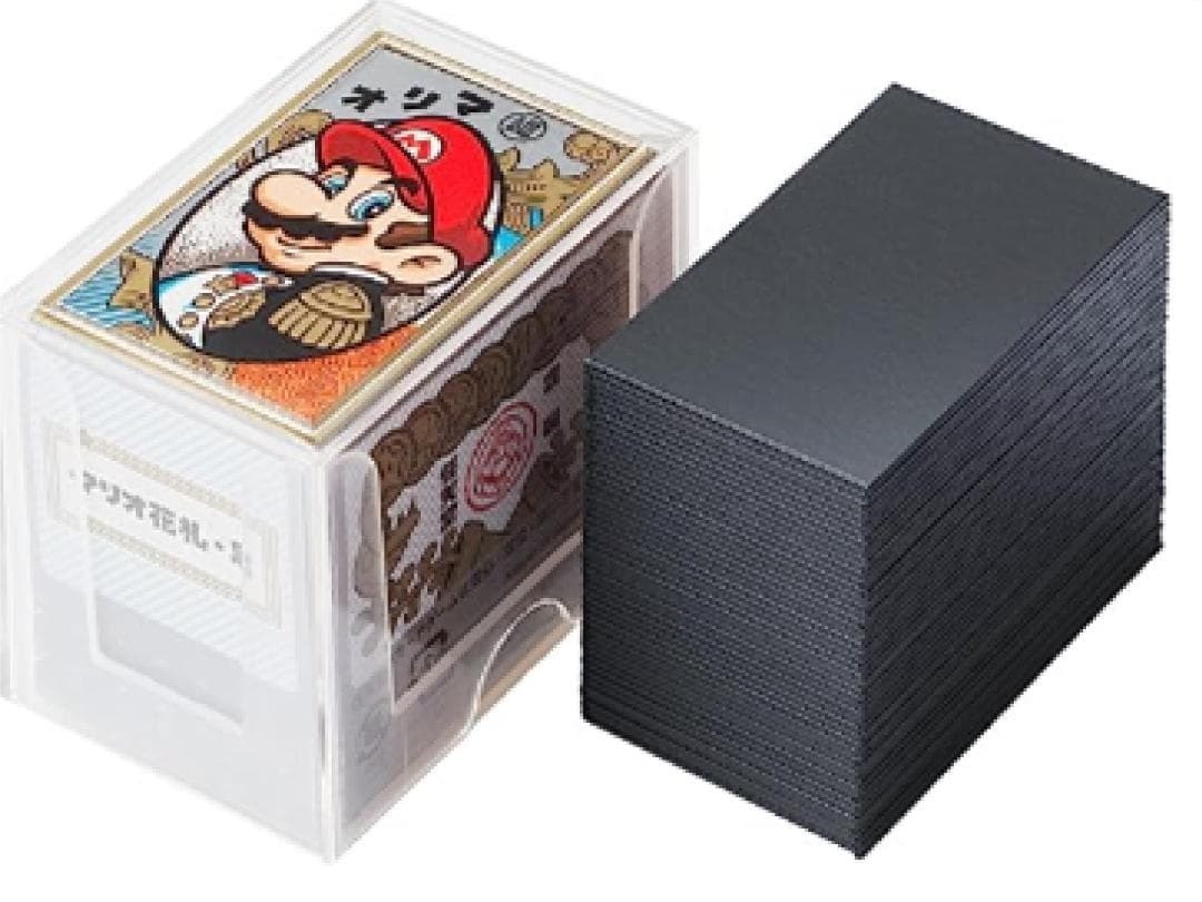 Nintendo Super Mario Bros. Hanafuda set of Red & Black Japanese Playing Cards