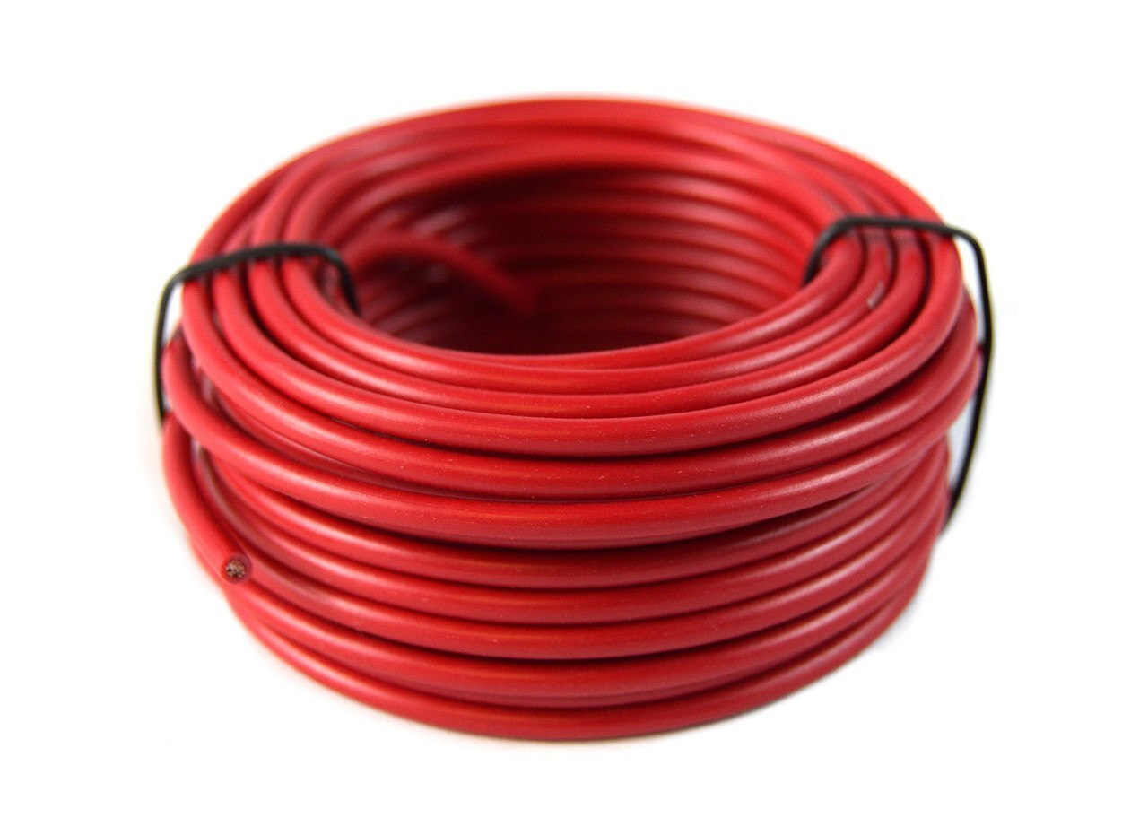 14 Gauge Car Audio Primary Wire (25ft–11 Rolls)– Remote, Power/Ground Electrical