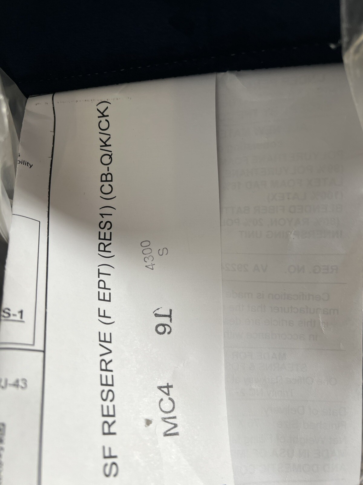 STEARNS & FOSTER RESERVE KING EURO PILLOWTOP FIRM 2025 MATTRESS CLEARANCE +BONUS