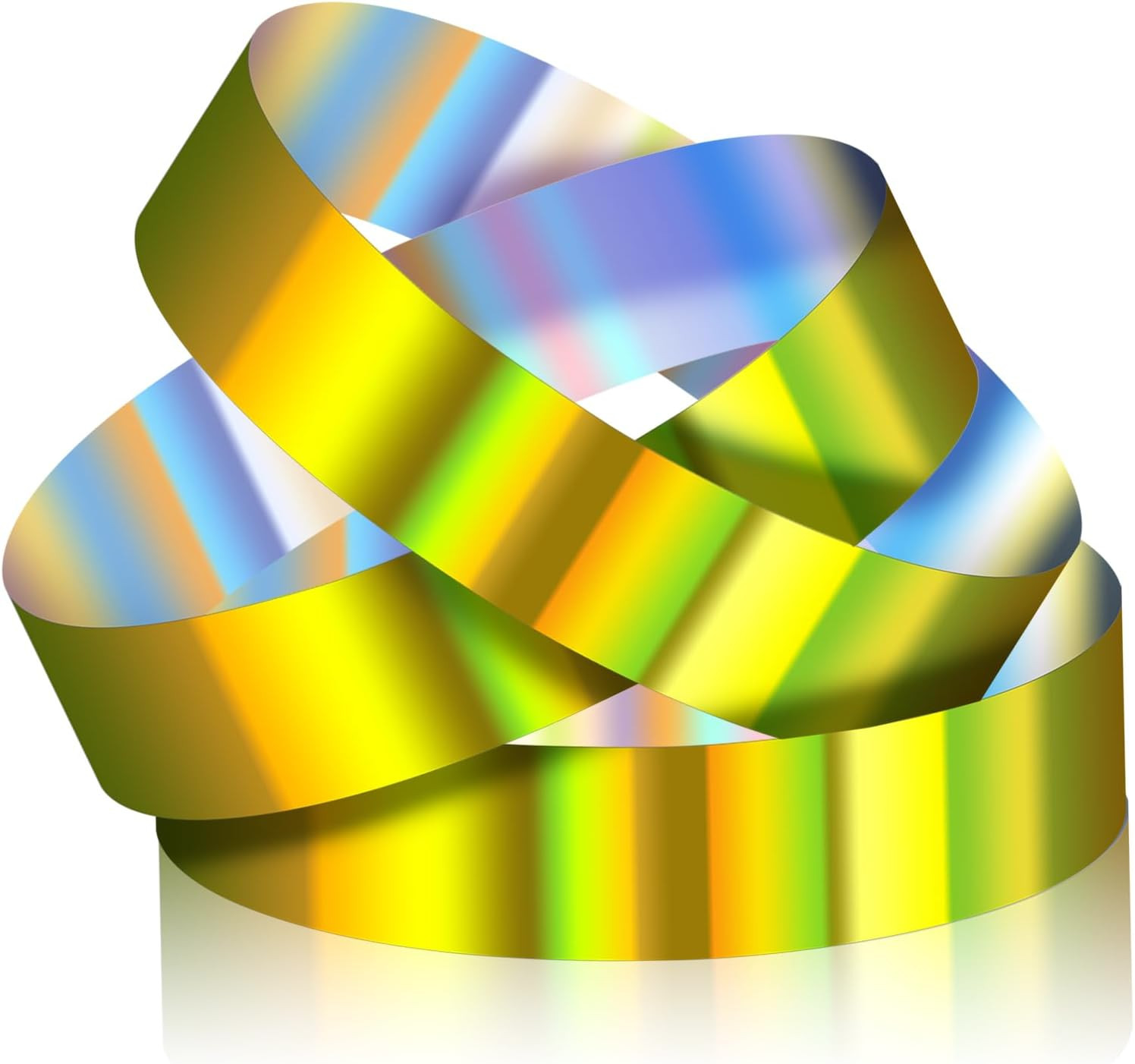 500 Pack Holographic Plastic Wristbands Paper Wrist Bands Waterproof Neon Wristb