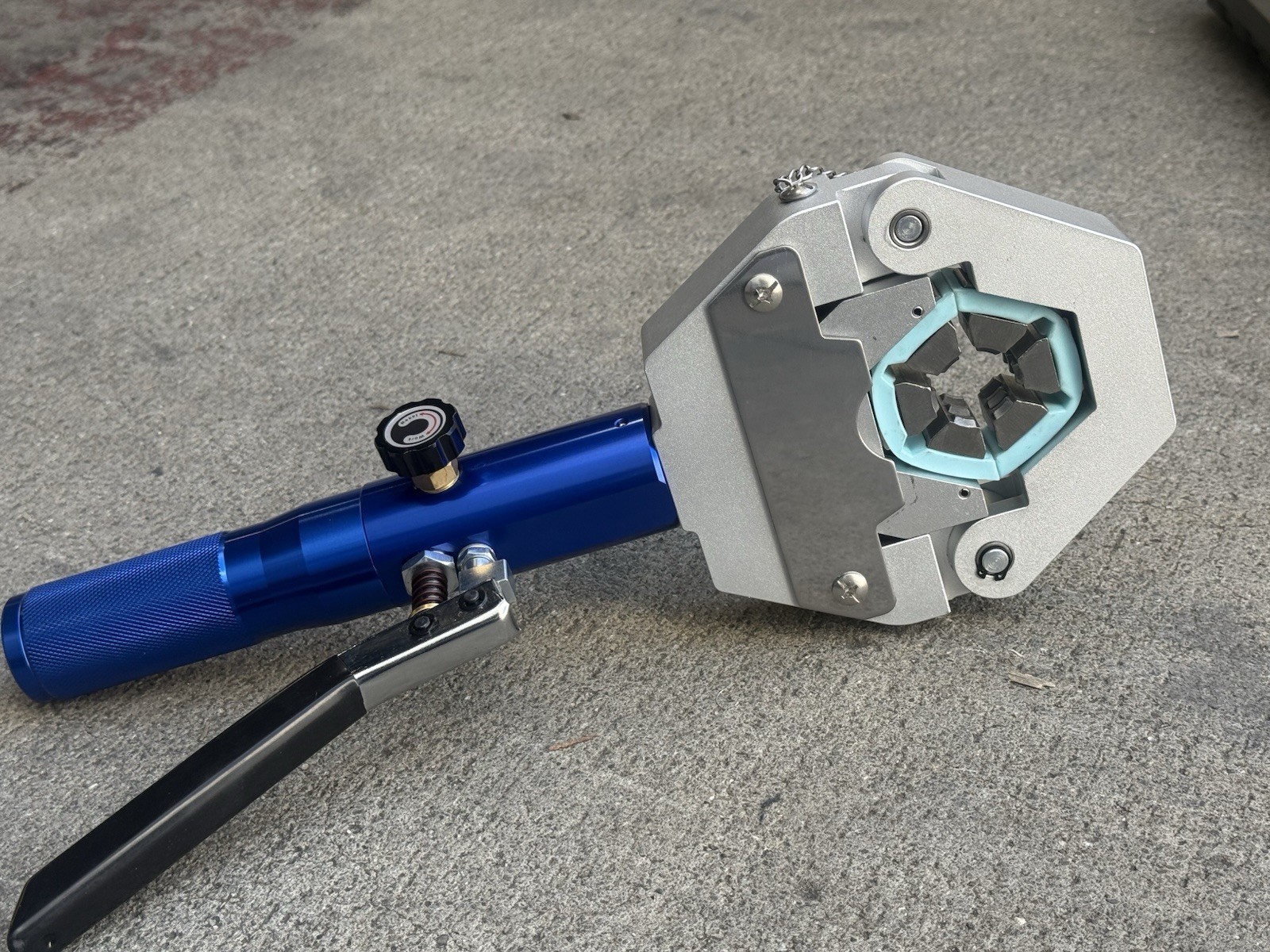 Handheld Hydraulic AC Hose Crimper Kit Crimping Tool Repair Air Condition Hoses