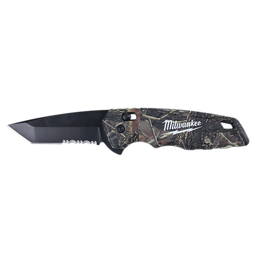 Milwaukee 48-22-1535 FASTBACK Stainless Steel Camo Spring Assisted Folding Knife