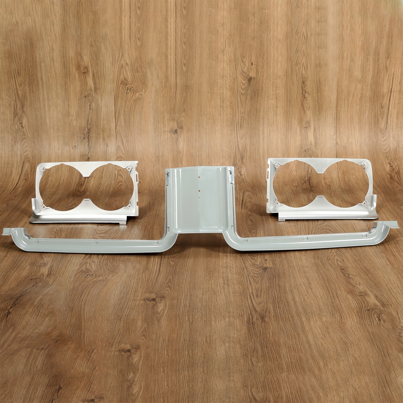 For 1971 1972 Oldsmobile Cutlass Headlamp Housings & Grille Center Stone Shield