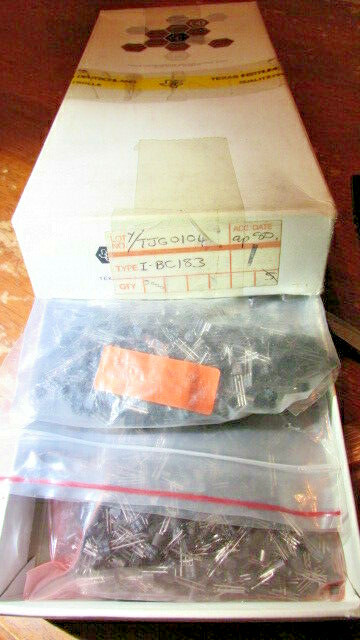 BC183 Texas Instruments W-Germany BJT NPN Bipolar Transistor OBSOLETE (X1PC) USA