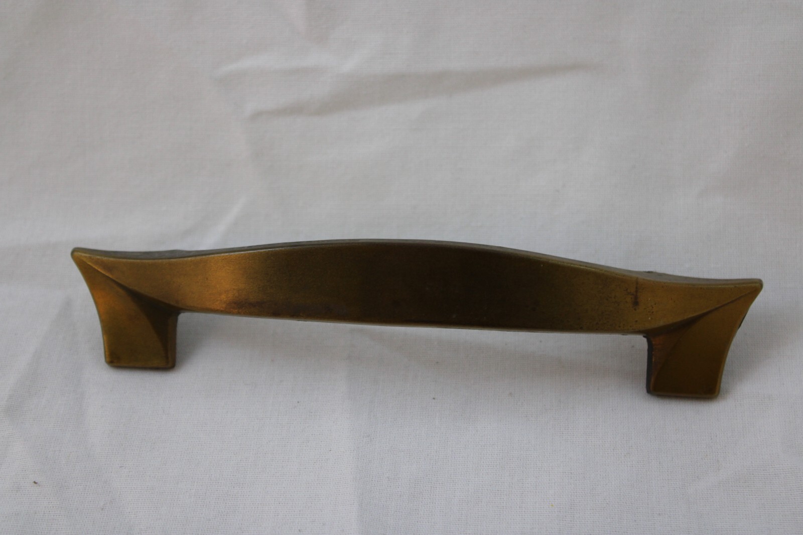 5 Vintage Keeler Brass Co Drawer Pulls Cabinet Handles MCM 7641 (4) & 7642 (1)