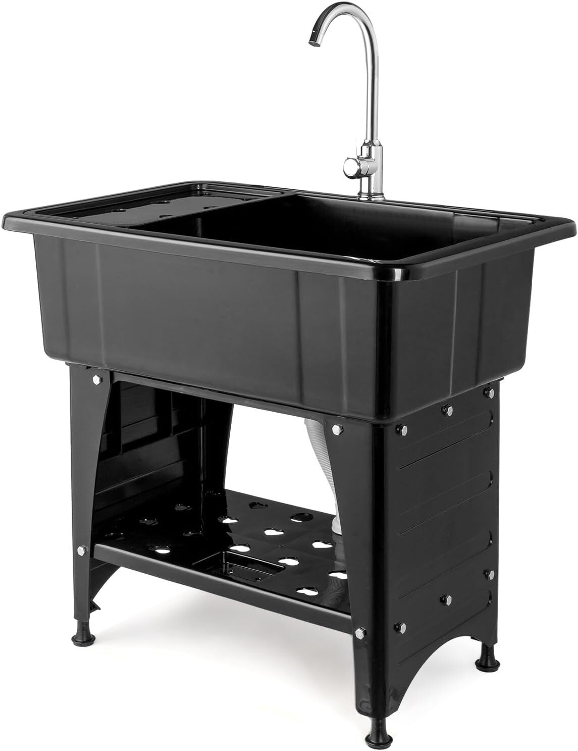 32.3 in x 22.4-Inch Indoor and Outdoor Utility Sink with Faucet High Quality New