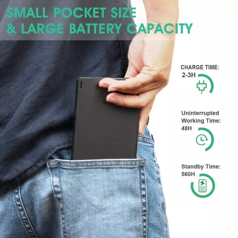 Mini Folding Wireless Bluetooth Keyboard With Touchpad for Laptop Tablet Phone