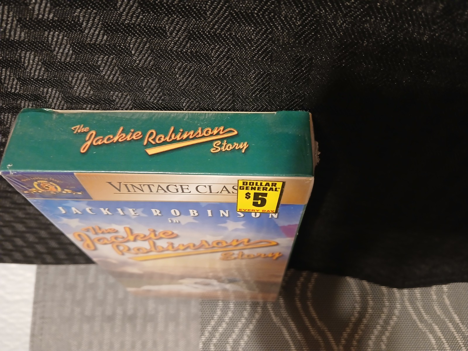 JACKIE ROBINSON in VINTAGE CLASSICS Jackie Robinson Story VHS