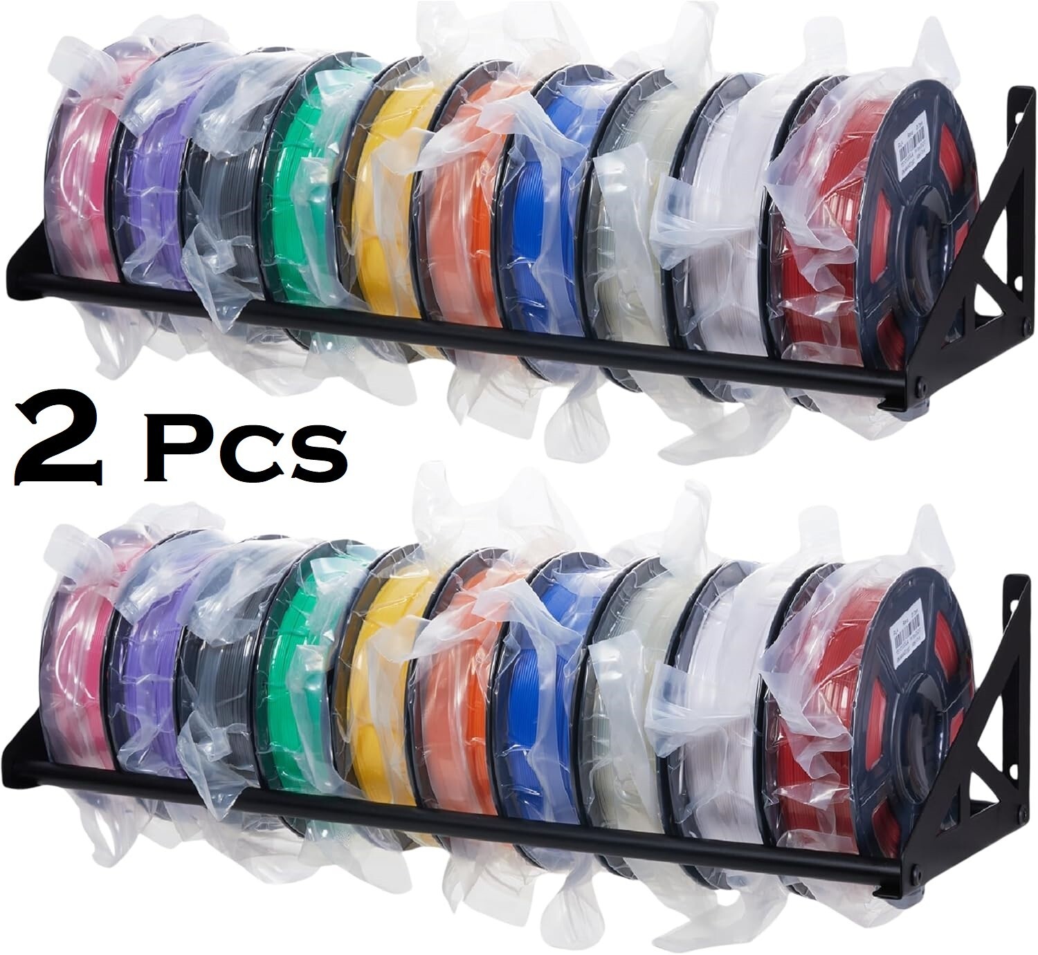 3D Printer Filament Storage Rack Filament Rack Wall Mount 3D Filament Storage S