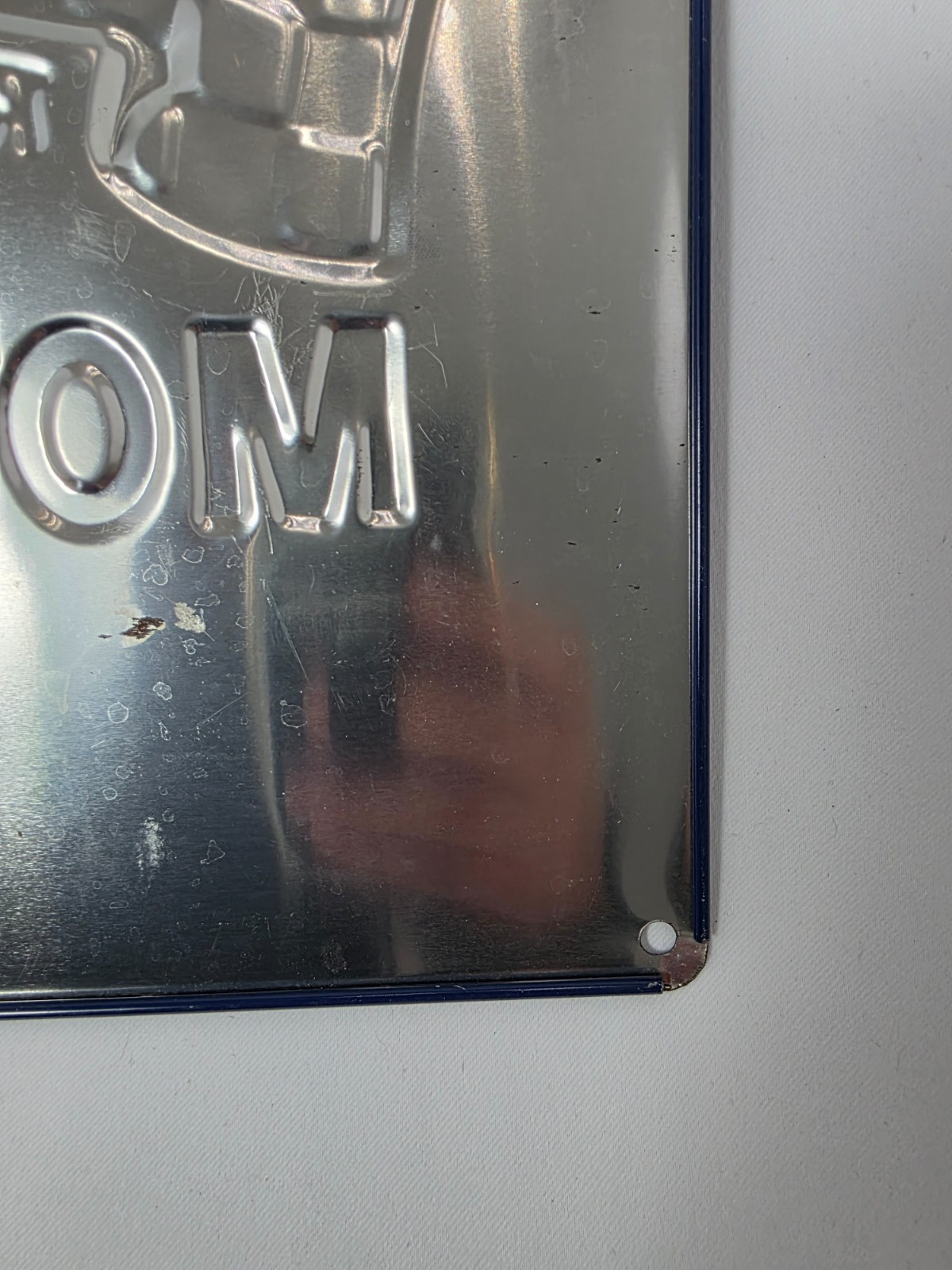 Harley Davidson Red Devil Motor Oil Metal Sign 15" x 13"