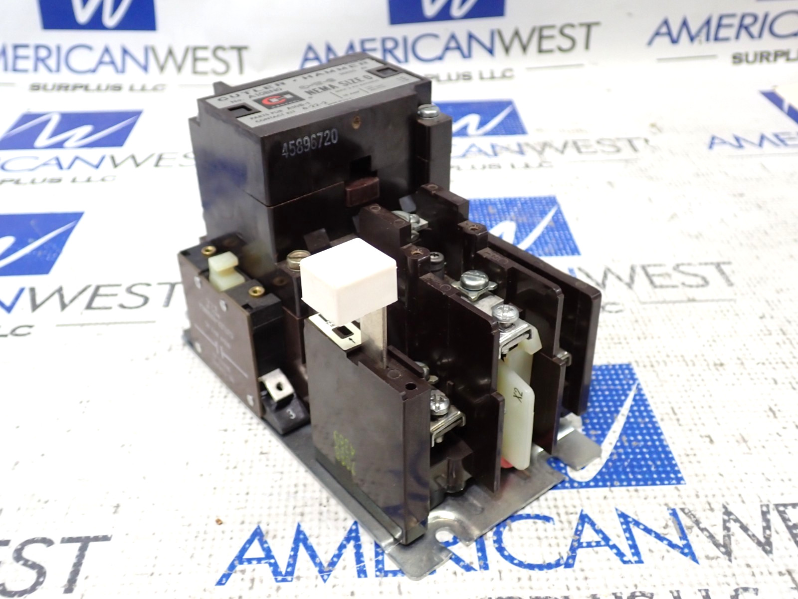 Cutler Hammer Size 0 A10BN0 Starter 18 Amp Contactor 120 Volt Coil Tested
