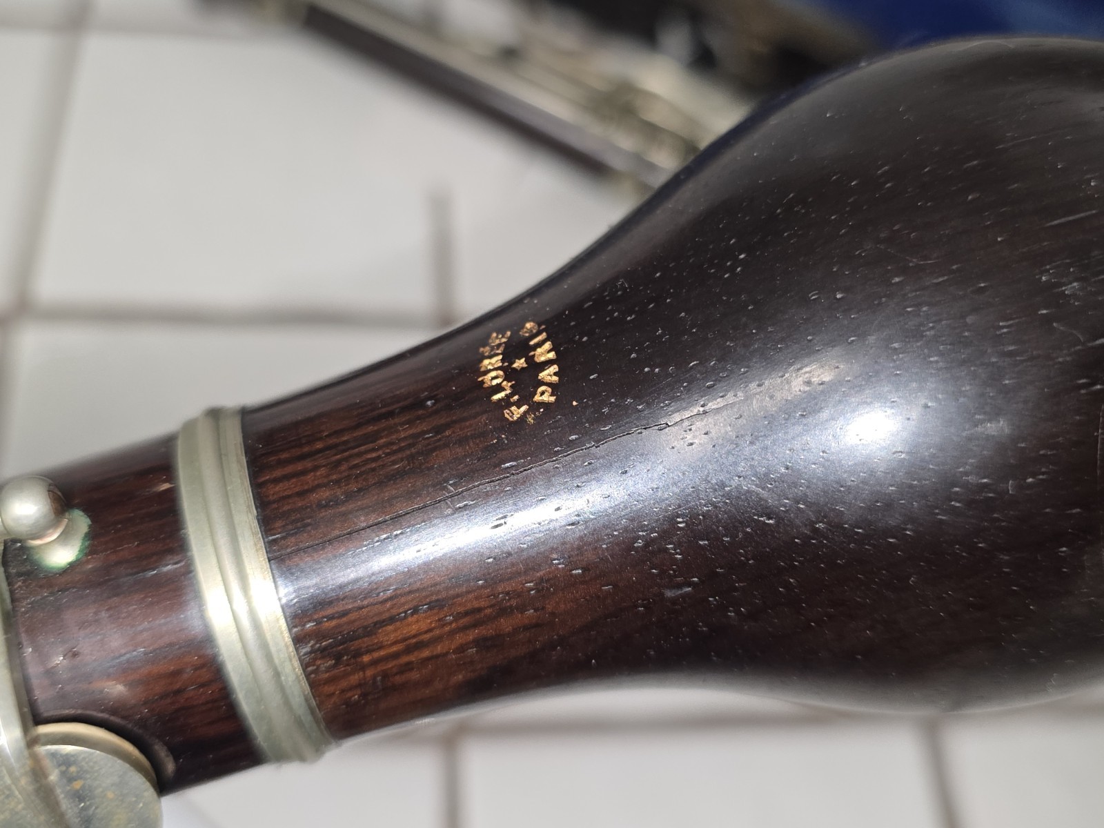 F. Loree English Horn. Triebert System 3 Palisander Wood. No SN Very Early Rare