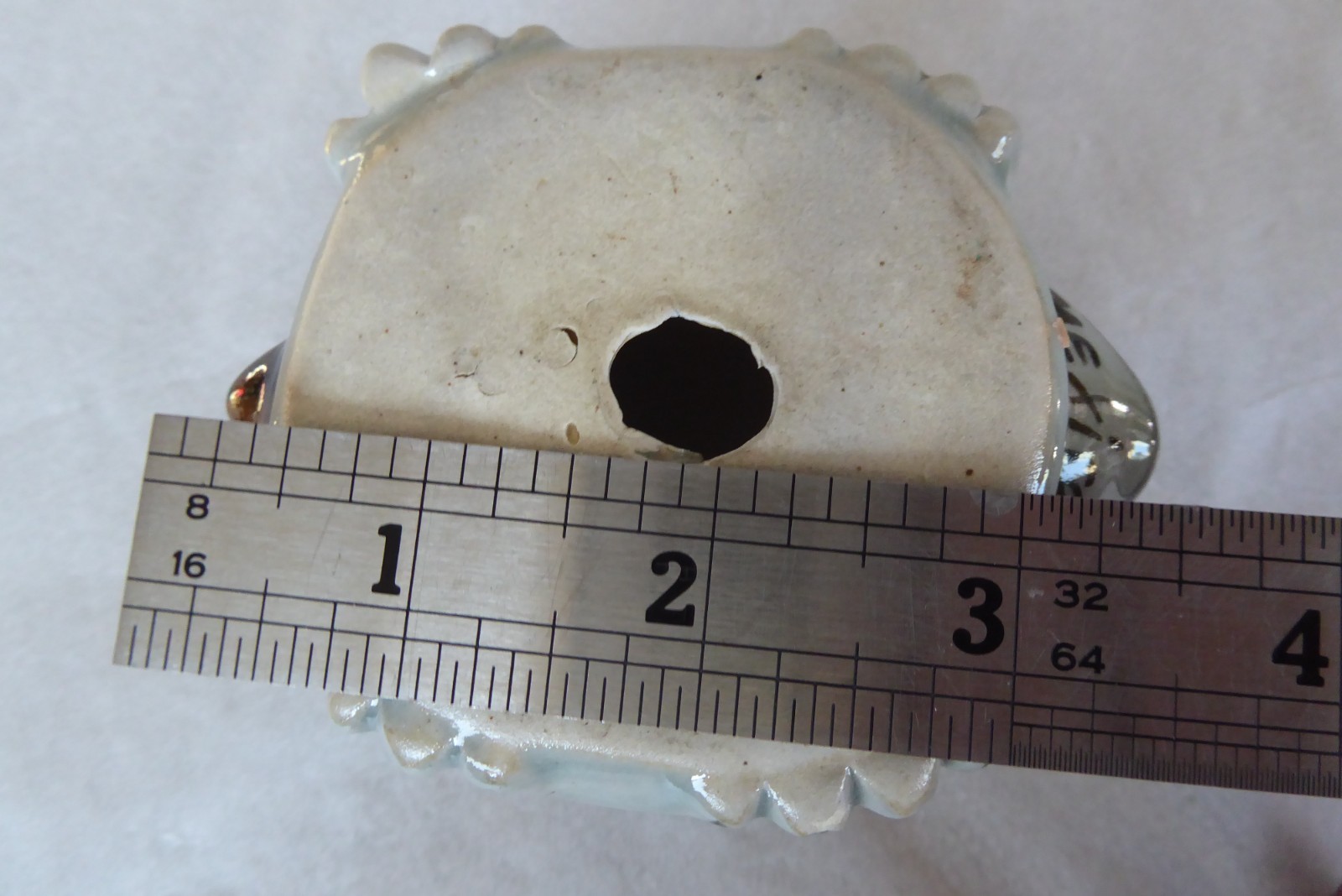 Fred & Barbara Meiers Vintage Hand Painted Ceramic Turtle Figurine Mexico KE 3.5