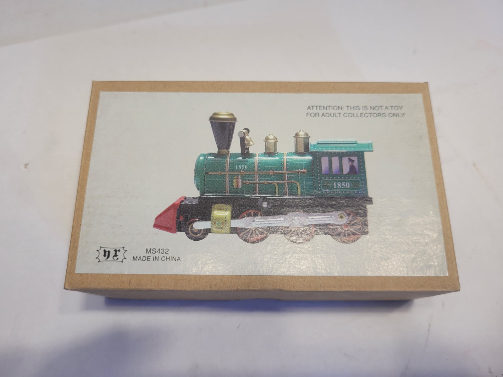 Schylling Retro Tin Toy - Vintage Wind-Up Locomotive Train Vintage NOS NEW