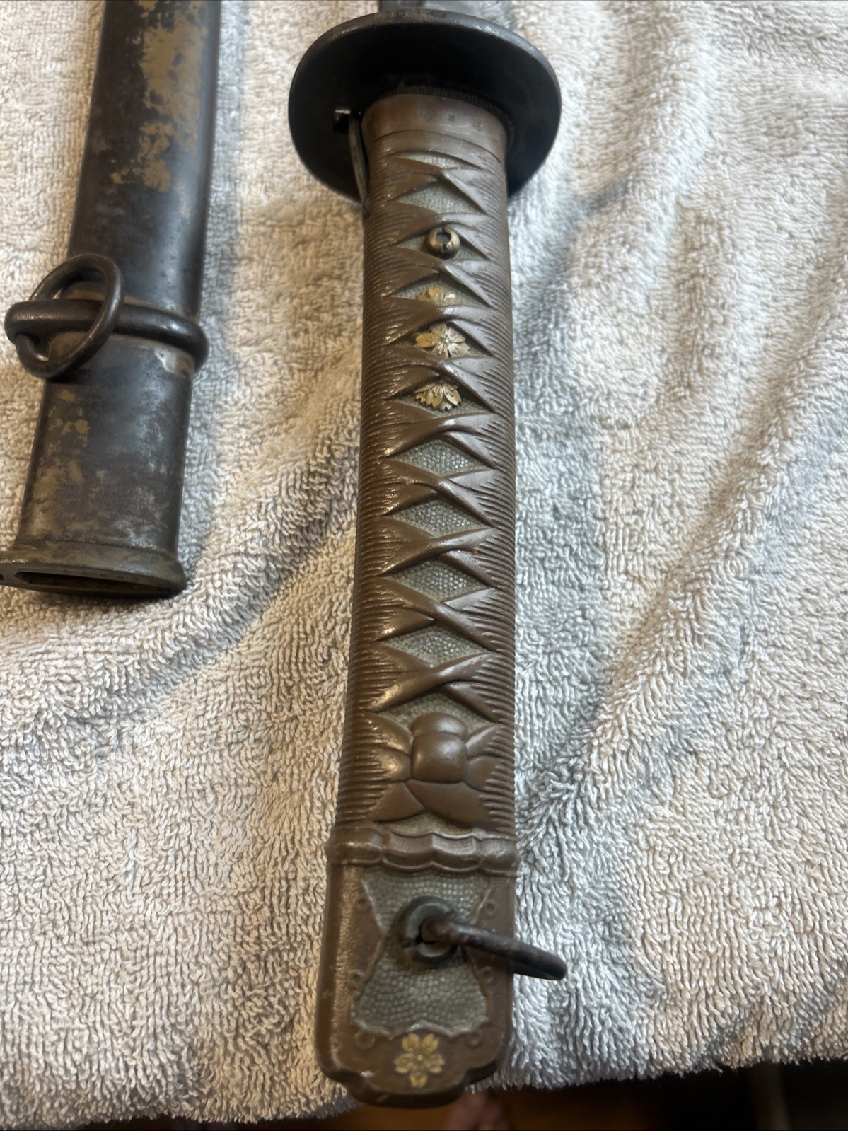 Nice WWII Japanese Shin Gunto Type 95 NCO Sword Free Shipping Tokyo Arsenal Free