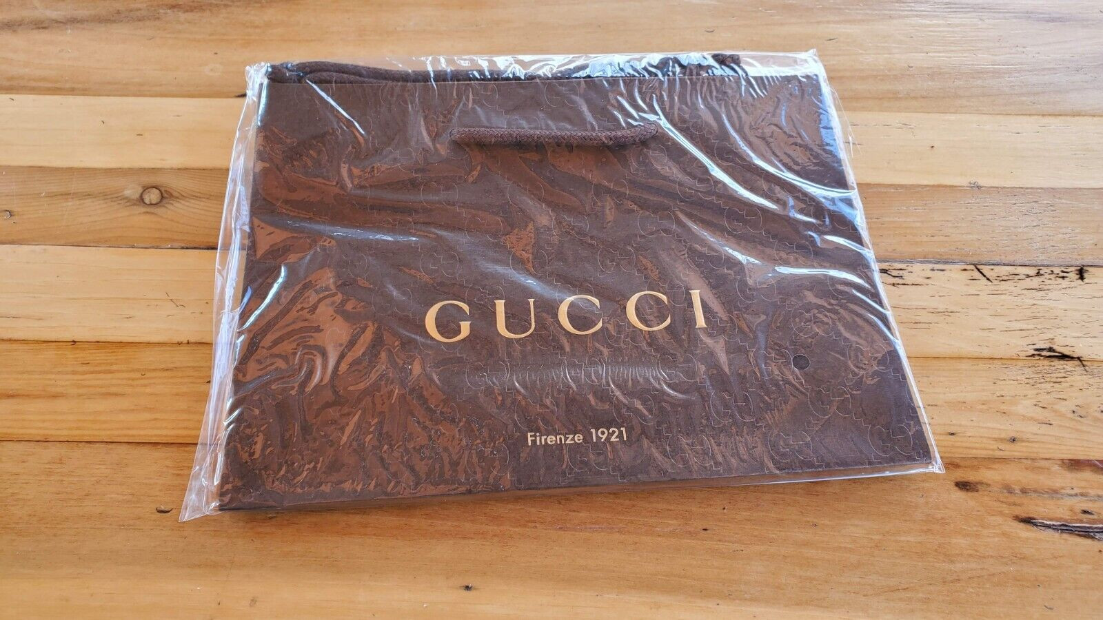 (10 Pack) GUCCI Firenze 1921 Paper Shopping Gift Bag Brand New 9" x 6.7" x 2.5"